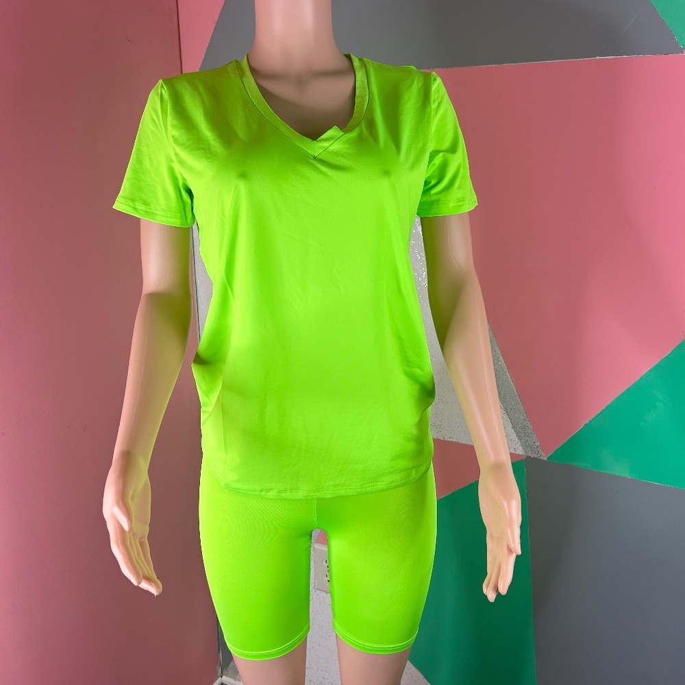 Lime green set